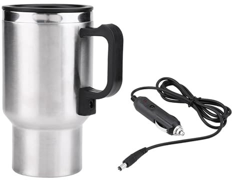 Eigenschaften Stromversorgung über 12-V-Zigarettenanzünder-Stecker, 12 V, 450 Ml, Auto-Heizbecher, Elektrischer Topf, Auto-Teekanne, Wasserkocher, Elektrischer Wasserkocher