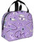 HJLUUFT Bolsa de almuerzo portátil con diseño de enfermera morada, bolsa térmica para lonchera Bento, ideal para adultos y niños pequeños