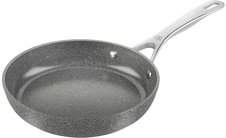 BALLARINI Salina - Padella in alluminio, 28 cm, rivestimento antiaderente in ceramica con base rigida in titanio, resistente ai graffi, adatta a tutti i piani cottura, adatta a induzione [Made in