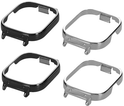 kwmobile 4x Metall Adapter mit 20mm Bandbreite kompatibel mit CMF by Nothing Watch Pro (D395) Uhrenarmband - Smartwatch Armband Anschlussadapter Set aus Metall