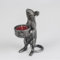 Resin Mouse Shaped Tealight Holder Antique Mice Candle Shelf Sitter Tabletop Ornament