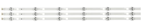 VMBVBHMDF LED-Hintergrundbeleuchtungsstreifen passend for Toshiba 32W2433D 32W2453RK PEV3232-01Y LED BAR CORE 32 6PKG REV 0.2 2013.10.07