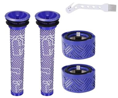 Filtri Hepa Post, compatibili for Dyson V6 DC58 DC59 DC62 DC61 DC74 Parti di ricambio for aspirapolvere senza fili Animal Absolute(M)