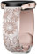 Netolo Floral Gravierte Armband Kompatibel mit Samsung Galaxy Watch 7 6 5 4 40mm 44mm, Galaxy Watch 6 4 Classic / 5 Pro 45mm/ FE/Active 2, 20mm Weich Silikon Armband für Damen