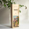 Transparent Gift Caja de Vino Personalizada Rectangular para el Día del Padre. Cajas de Madera Personalizadas Botella de Vino. Regalos Originales para Hombre. Regalos para Padres Personalizados