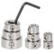 Nutmanel 8Pcs Drill Bit Depth Stop Collar Set, Drill Depth Stop with Hexagon Wrench 3 4 5 6 8 10 12 16mm, Step Drill Bit Depth Stop Collar Ring Positioner Locator,for Woodworking,Home Repair, Silver