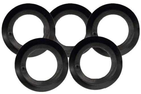 Joint d'évier de cuisine 5 pièces 54 mm de diamètre extérieur et 32 mm diamètre intérieur Joint vidange d'évier en caoutchouc Accessoires cuisine remplacement pour ménage, restaurant