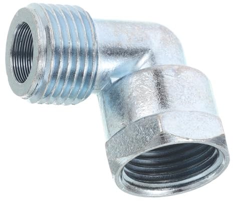 Didiseaon Gas Cooker Pipe Elbow Fitting Joint Connector for Kitchen Stove Wide Compatibility with Safety Assured Design Durable Gas Pipe Adapter