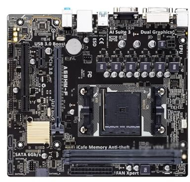 Motherboard Fit For ASUS A68HM-F FM2+ DDR3 Motherboard AMD A68H Chipset USB3.0 HDMI VGA DVI Socket + For A4/A6/A8/A10 Athlon CPU Desktop PC