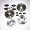 passend für AUDI A4 B7 8E 8H - BREMSSCHEIBEN/BREMSEN SET + BELÄGE VORNE + HINTEN