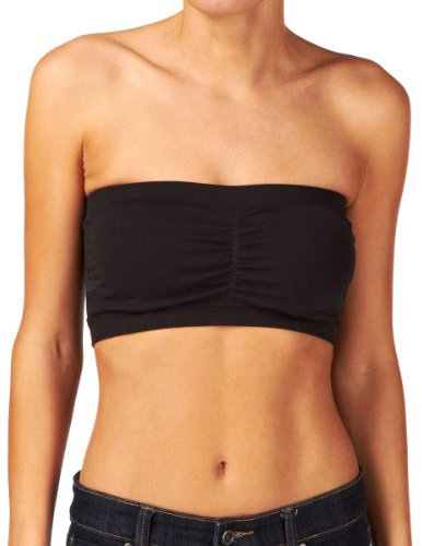 MAGIC BODYFASHION Damen Bandeau Bra BH, Schwarz, L / 80C EU