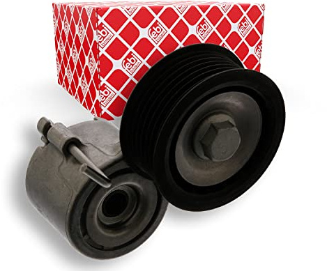 febi bilstein 43787 Tensioner Assembly for auxiliary belt, pack of one
