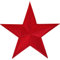 Red Star Iron On Patch Sew On Badge Jeans T Shirt Crafts Embroidered Applique