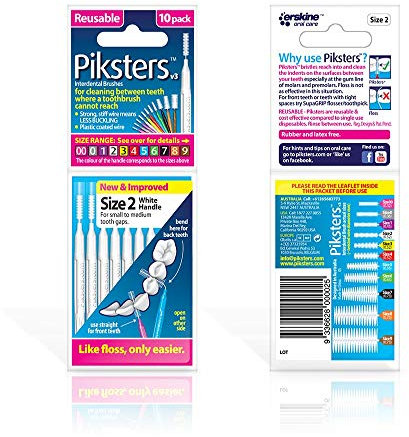 Brush Brush for Between Teeth Size 2 White 0.55 mm – 10 per pack