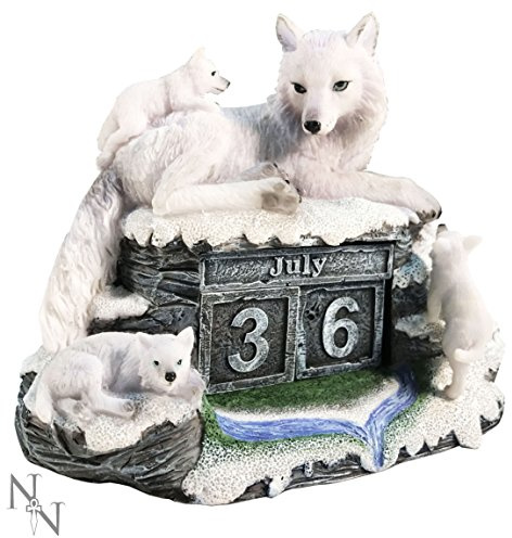 Nemesis Now B3266H7 Mother's Watch Calendar 13cm White, Resin, One Size