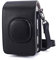 Phetium Protective Case Compatible with Instax Mini Liplay Hybrid Instant Camera and Printer, Soft PU Leather Bag with Removable/Adjustable Shoulder Strap (Black)