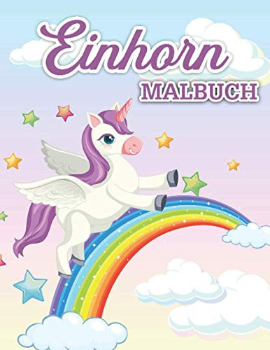 Einhorn Malbuch: Tolles Einhorn Mandala Malbuch Für Kinder, Mädchen Und Jungs