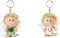 NICI Bring dir Glück“, Glücksbringer Schutzengel Engel Schlüsselanhänger für Schlüsselband, 7 cm & Schlüsselbund & Schlüsselk pass auf dich auf“, Glücksbringer Schutzengel Engel Schlüsselanhänger 7cm
