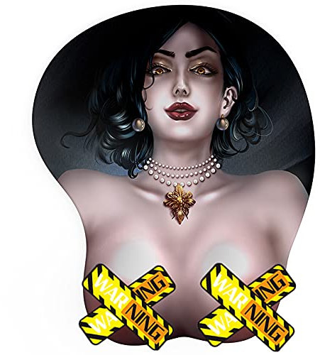 SaikouCos Lady Dimitrescu 3D Mauspad für R Evil Cosplay Kostüm Zubehör