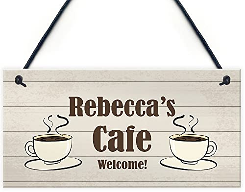 Personalised CAFE Sign For Child Daughter Son Playroom Playhouse Sign Home Decor