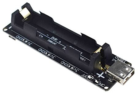 1/2/4 Halter 18650 Shield V9 18650 Modul Micro USB Type-C Erweiterungsboard Modul mit Kabel 5V/3A 3V/1A ESP-8266 ESP32 (1-Wege)