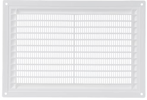 250x170mm Rejilla de Ventilación - Plástico, Blanco