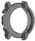 subtel Funda de TPU Compatible con Amazfit Stratos 3, Funda Protectora para Relojes Inteligentes - Carcasa Protectora en Negro Back Cover Bumper Case