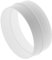 Conector de manguera de aire flexible blanco 150 mm / 15 cm para conectar mangueras de aire flexibles