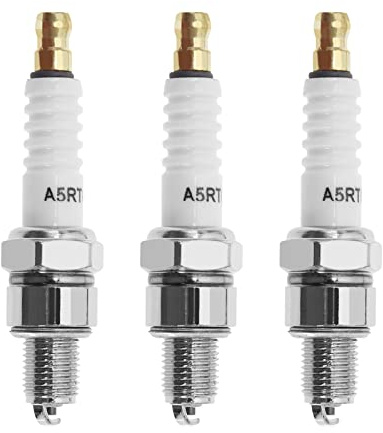 ECSiNG 3PCS A5RTC Spark Plug for CR5HSB 98056-55777 Spark Plug PASST EU2000I EU2200 Series GENERATORSI 808/Z9Y/P-Z9HC U16FSR-UB GX31 GX100 GXH50 OEM