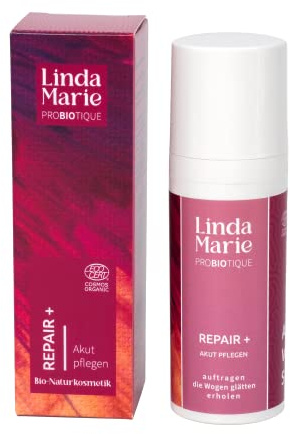 Linda Marie PROBIOTIQUE – Akutbalsam Repair + 50ml | Balsam für akute Hautnotfälle & irritierte Haut | zertifizierte Bio-Naturkosmetik | vegan & ohne Mikroplastik
