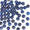 OLYCRAFT 50Pcs Perline Naturali di Lapislazzuli 6mm Rotonde Sciolte - Foro 2mm - Pietra Preziosa Energetica per Gioielli Fai Da Te e Artigianato
