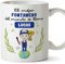 MUGFFINS Tazas Personalizadas para FONTANERO hombre - En Español - Eres Mejor del Mundo - 11 oz / 330 ml - Regalo Personalizable original y divertido