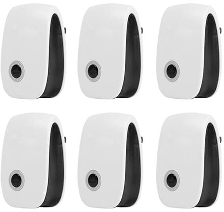 Nexis Ultrasonic Pest Repellent (6-Pack) - Electronic Plug-In Mouse Deterrent, Indoor Mosquito Control Device for Mice, Anti, Rats, Spiders, Rodents, and Flies (6)