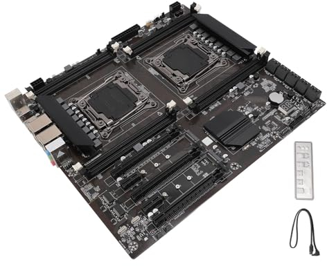 Vikye LGA 2011-3 Motherboard, Unterstützung M.2 NVME PCIe 8 Kanal, 32G GB/S, DDR3 Motherboard mit USB2.0 USB3.0 für X99 Serie