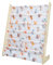 wooshwa Bibliothèque pour Enfants, Rangement sur 5 Niveaux, Etagere Livre et Meuble pour Chambre de Bebe, Etagère en Bois avec 3 Poches(Alphabet des Animaux)