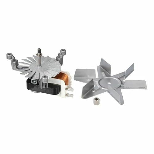 LUTH Premium Profi Parts Heißluftventilator mit Flügel kompatibel mit Bauknecht 481236118466 Mv-15 94963 in Backofen Herd