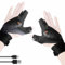 WASAGA LED-Handschuhe mit Lichtern, Wiederaufladbares Fingerlicht zum Angeln Reparatur Notfall, Taschenlampenhandschuh Geburtstagsgeschenk & Geschenk für Männer oder Frauen