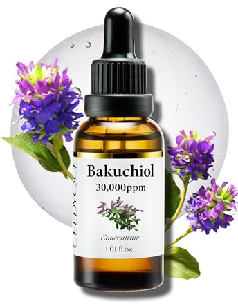 CELDYQUE Koreanisches Bakuchiol-Konzentrat, Serum-Mischung, 30.000 ppm, Hochleistungs-Retinol-Alternative, Faltenreduzierung, Straffung und Glättung der Haut, Anti-Aging, Haut