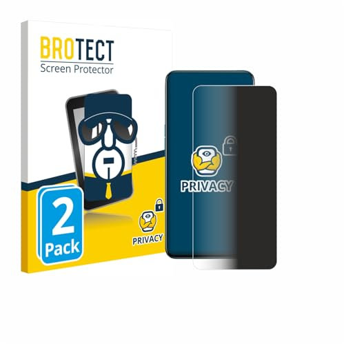BROTECT 2 Unidades Protector Pantalla Privacidad para Oppo Reno 5G [Anti-Espía, Película Protección, Privacy]