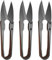 3-teiliges Nähscheren-Set aus rostfreiem Stahl, Allzweck-Fadenschere, Schere aus Kohlenstoffstahl, federbelastete Schere, Nähmesser für Handwerk, Pflanzenpflege und Projekte