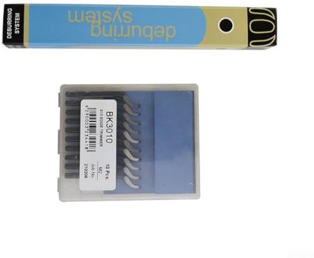 Deburring Tool Set with 10 HSS Blades for Efficient Edge Trimming of Metal and Plastic Parts