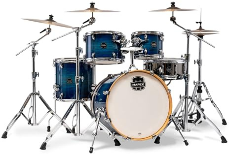 Mapex AR504SVNJ Armory Set Blue Wave Burst - Drum-Set