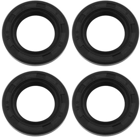 ECSiNG 4 Stück TC-Wellendichtring, 18,9 x 30 x 5 mm, NBR-Dichtung für Quad, ATV, Motorgetriebe, Kurbelgehäuse