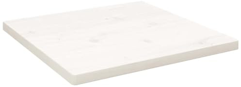HFXHIJXQ Kiefer Tischplatte 40x40x2,5cm Ersatzplatte Gaming/Schreibtisch rund Modern rustikal Home Office Küche Café