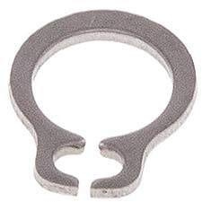 Sicherungsring A, DIN 471, 5mm, Federstahl rostfrei Werkstoff:Federstahl rostfrei* S:0,6mm