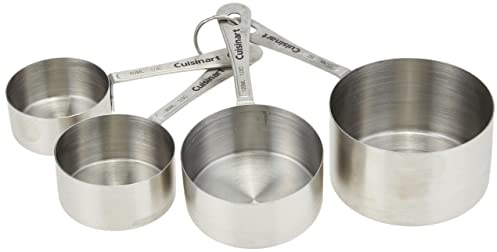 Cuisinart en Acier Inoxydable Tasses à mesurer, Lot de 4