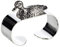 EDZARD 4er Set Serviettenring Ente, edel versilbert, Länge 5 cm