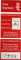 FIRE EXTINGUISHER ID PHOTOLUMINOUS PLASTIC FIRE BLANKET SIGN PORTRAIT O/S 80x200mm