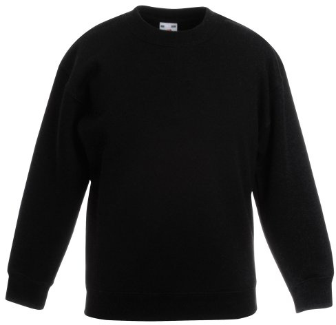 Fruit of the Loom Unisex Kids Set-In Classic Sweater