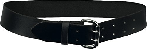 JOB 2-Dorn Ledergürtel schwarz für Zunftkleidung, Länge 105 cm